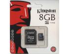 Kingston microSDHC 8GB Class 4 with Adapter